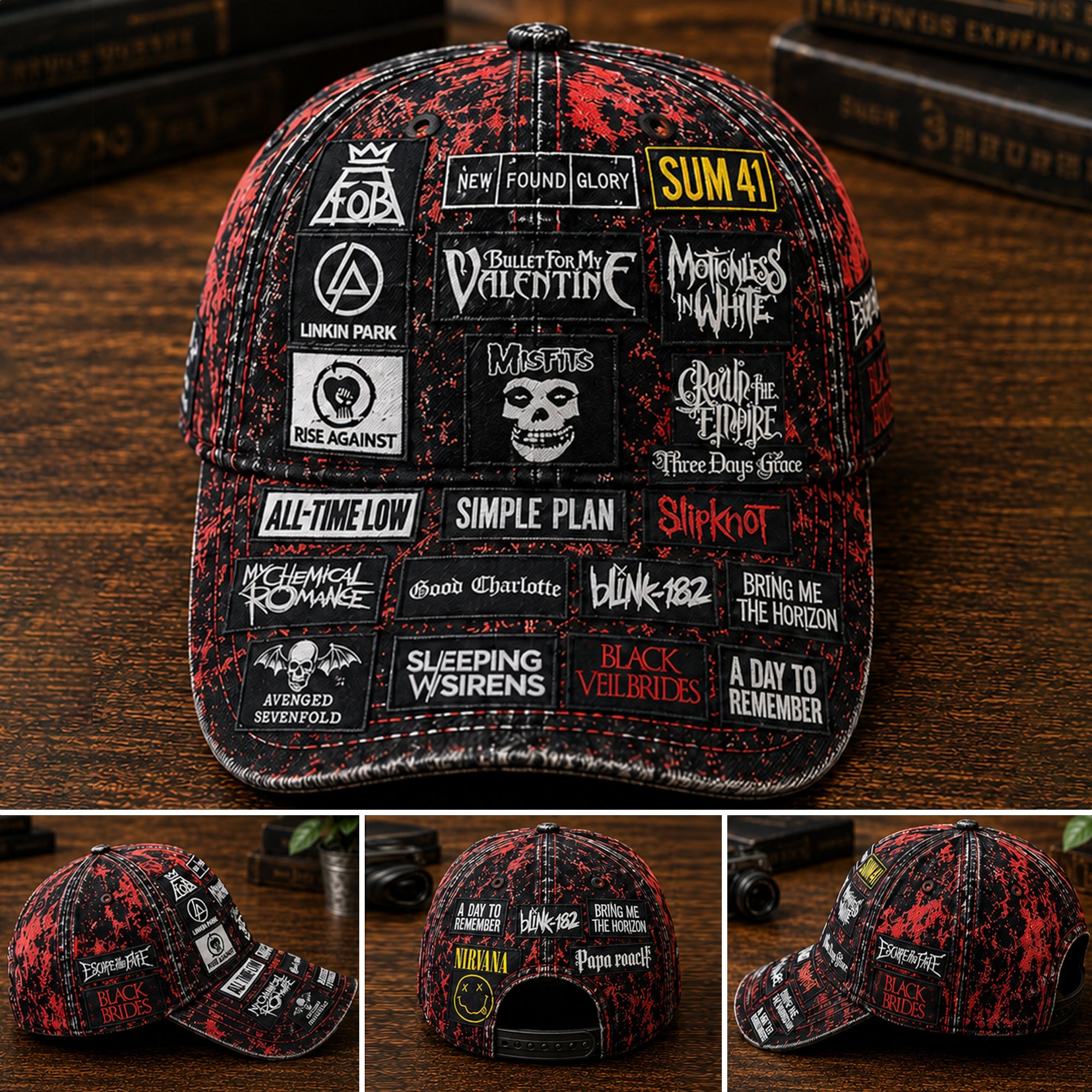 Personalized Legends Edition Classic Cap for Rock Music Fans GradoCreations