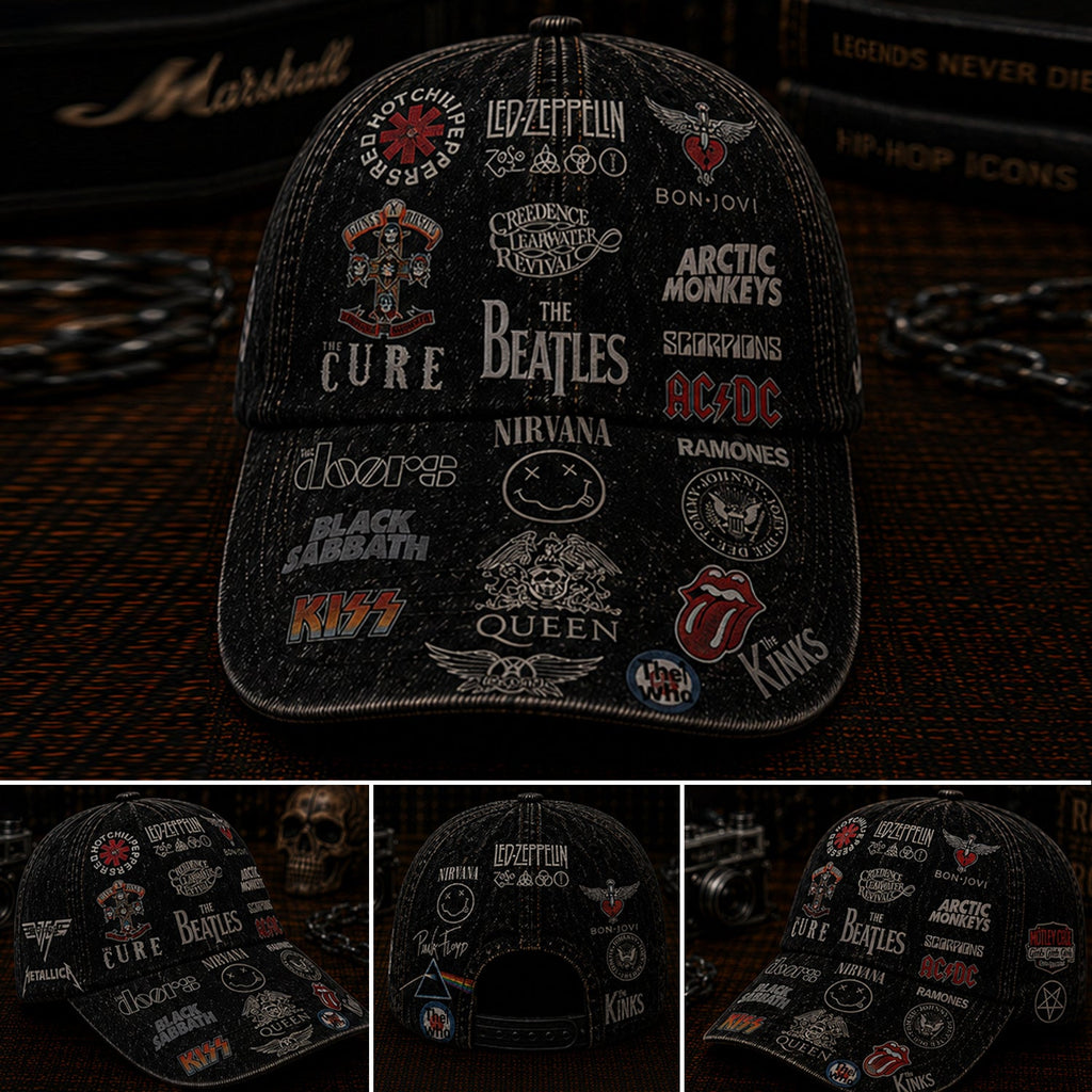 Personalized Classic Rock Cap with Legends Edition Design Classic Cap GradoCreations