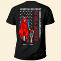 Personalized Father Daughter Bond T-Shirt Custom Design Gift Cotton Apparel GradoCreations