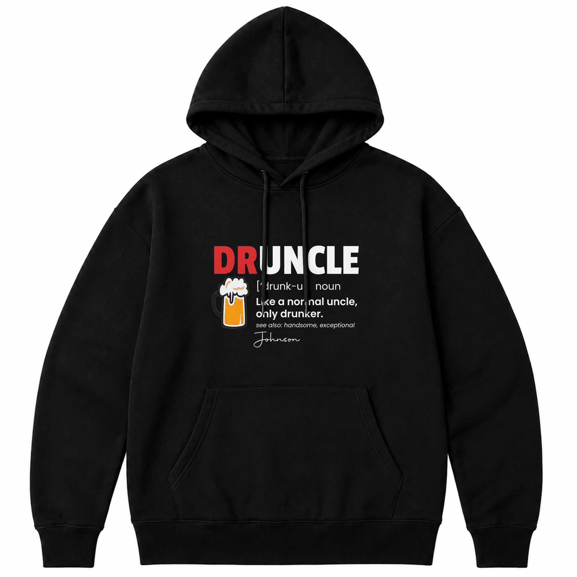 Custom Funny Druncle Definition T-shirt & Hoodie Gift for Uncle Shirt GradoCreations