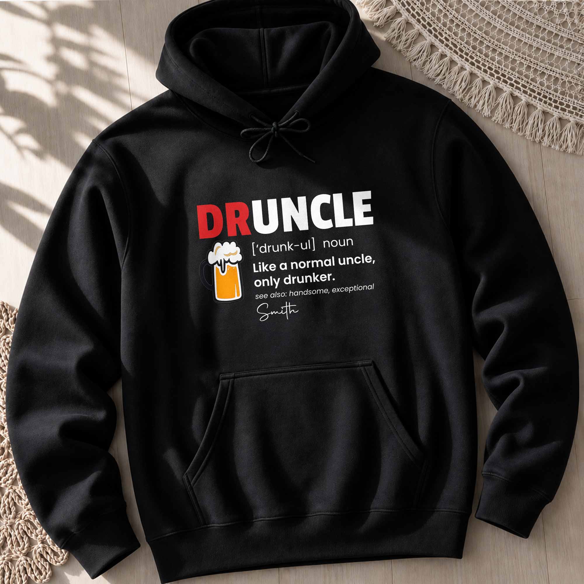 Custom Funny Druncle Definition T-shirt & Hoodie Gift for Uncle Shirt GradoCreations