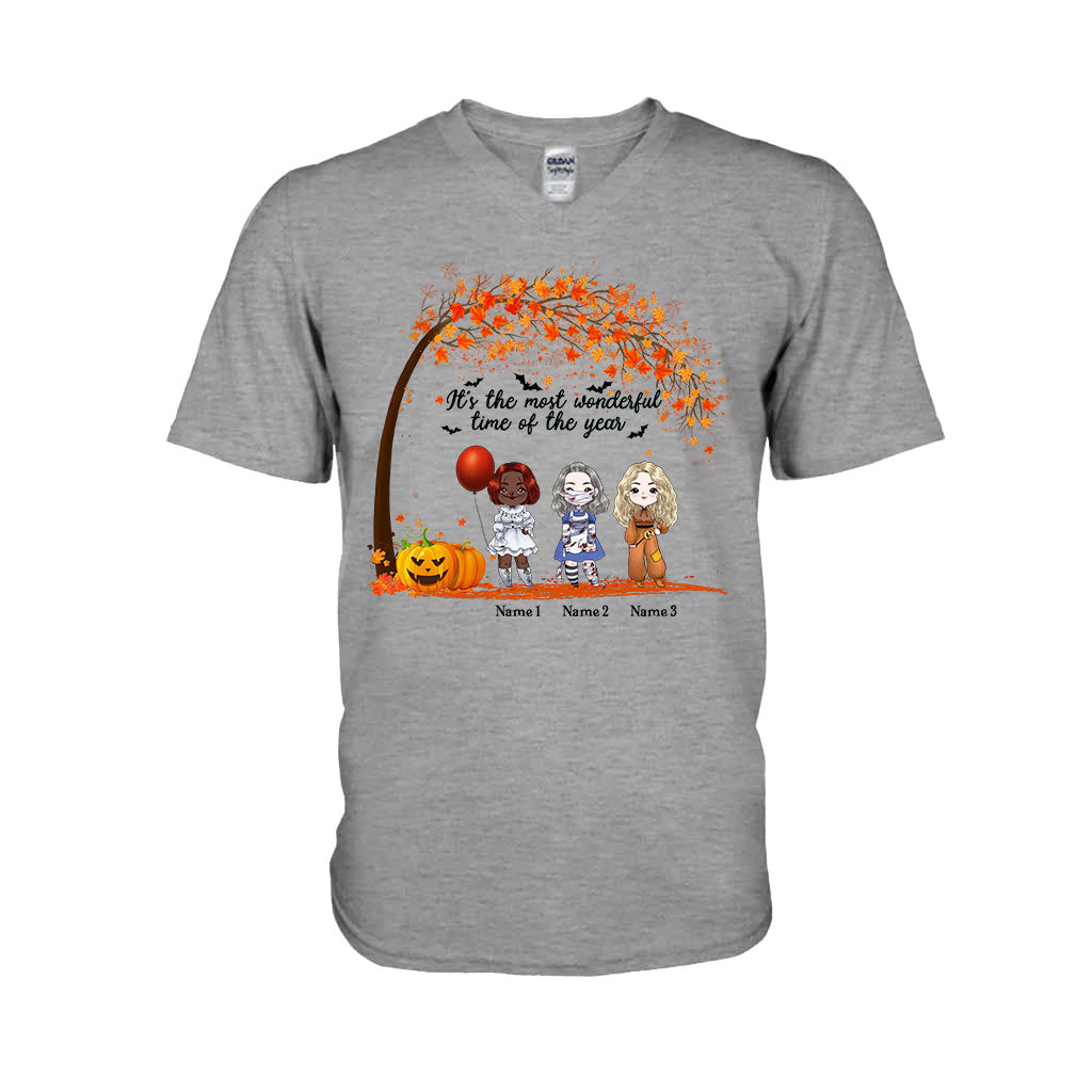 Personalized Halloween Bestie T-Shirt & Hoodie Gift for Friends T-shirt & Hoodie GradoCreations