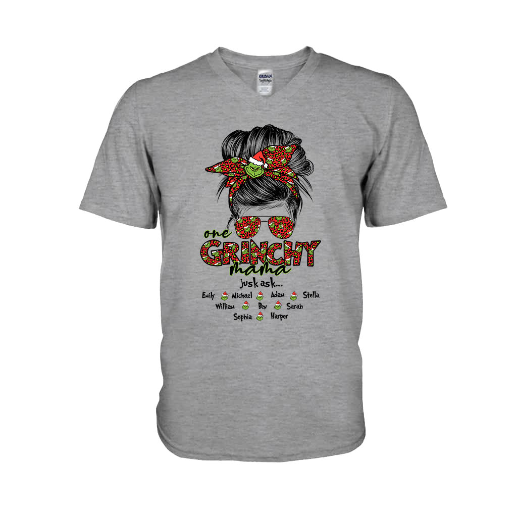 Personalized Christmas T-shirt & Hoodie Gift for Mom Life T-shirt & Hoodie GradoCreations