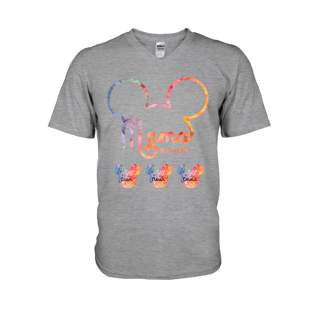 Personalized Mama Mouse T-shirt & Hoodie Gift for Mom T-shirt & Hoodie GradoCreations