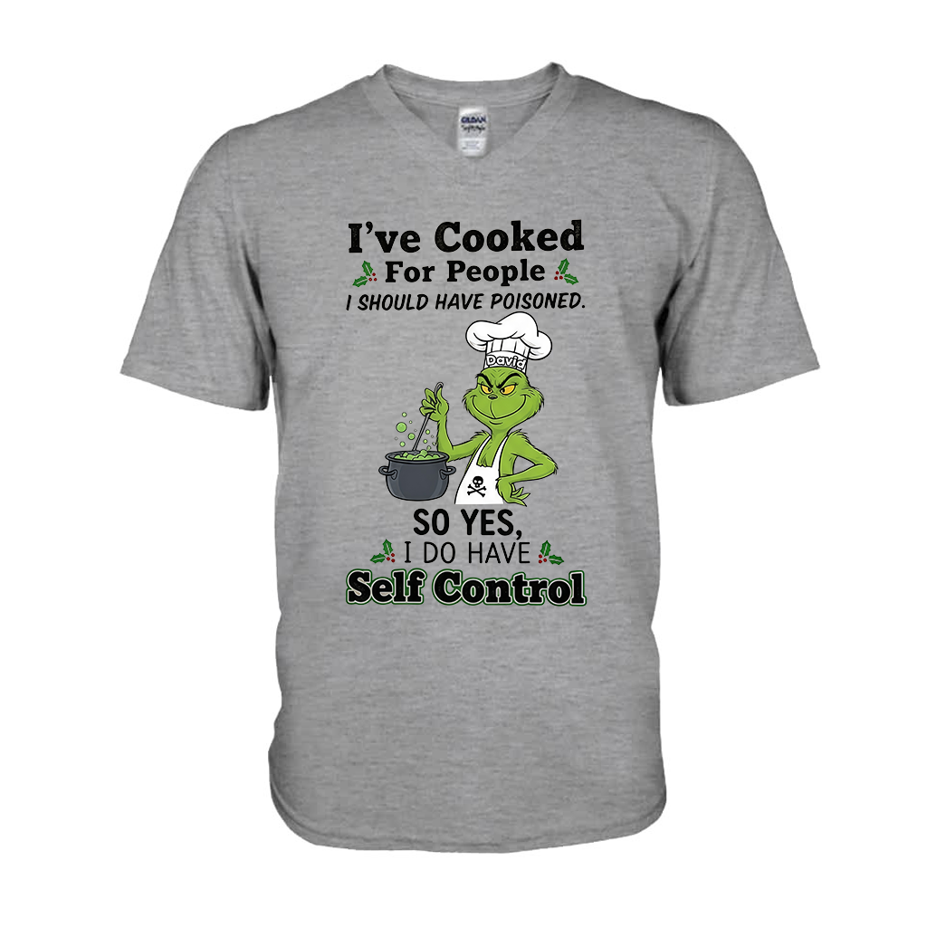 Personalized Funny Grinch T-shirt & Hoodie Gift for Christmas T-shirt & Hoodie GradoCreations