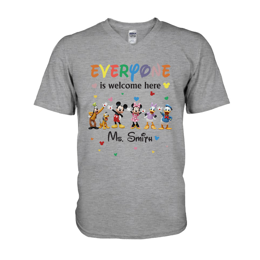 Personalized 'Everyone Is Welcome Here' T-shirt & Hoodie for Kids T-shirt & Hoodie GradoCreations