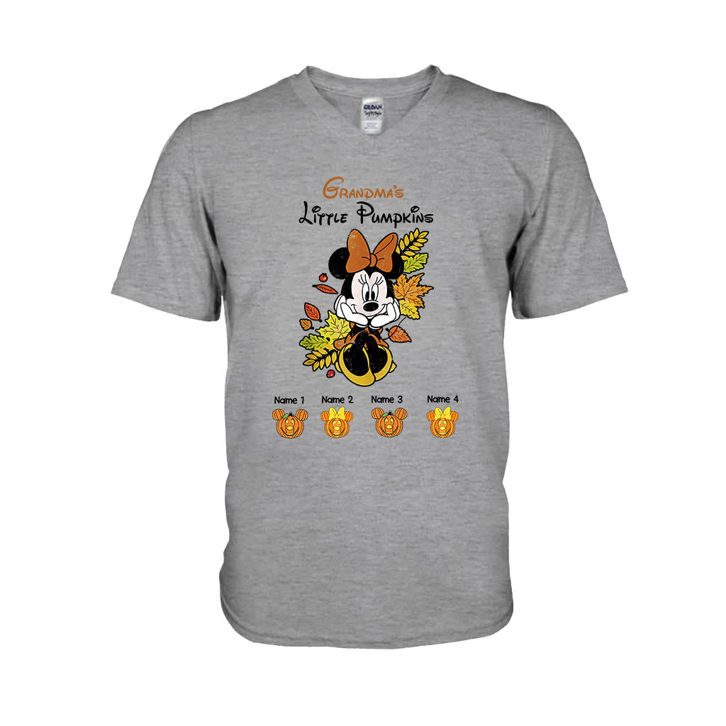 Personalized Grandma T-Shirt & Hoodie with Little Pumpkins Design T-shirt & Hoodie GradoCreations