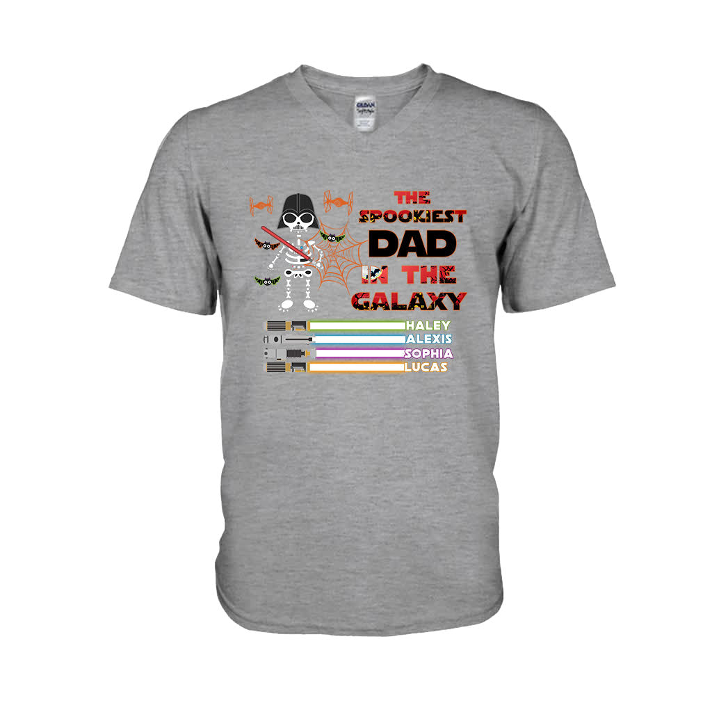 Personalized Halloween T-Shirt & Hoodie for Dad | Spookiest Gift Idea T-shirt & Hoodie GradoCreations