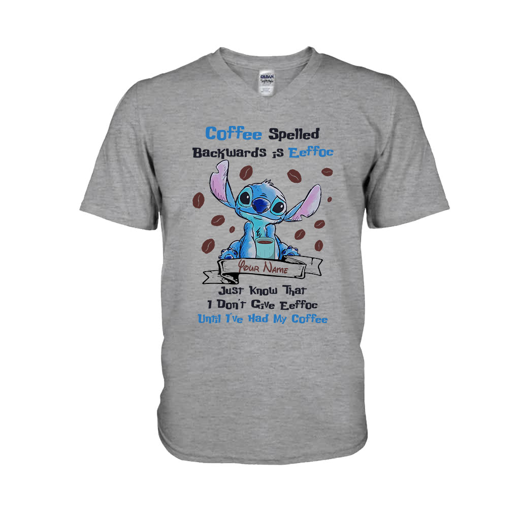 Personalized Coffee Spelled Eeffoc T-shirt & Hoodie Gift Idea T-shirt & Hoodie GradoCreations