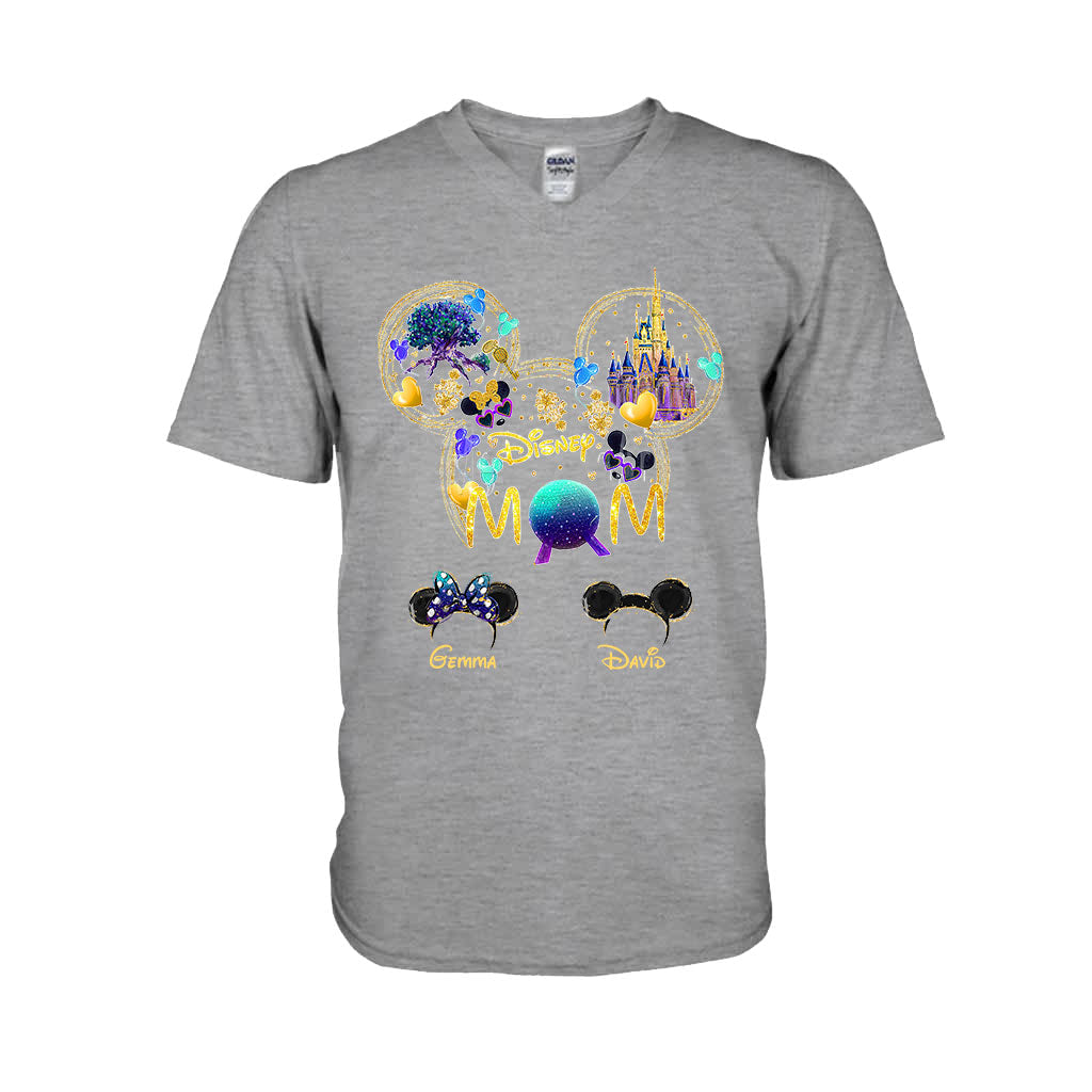 Personalized Disney Mom T-shirt Custom Name Gift for Mother's Day T-shirt & Hoodie GradoCreations