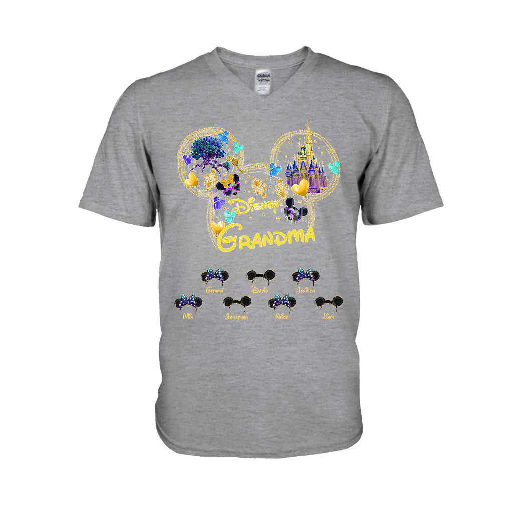 Personalized Disney Grandma T-shirt & Hoodie Gift for Mother's Day T-shirt & Hoodie GradoCreations