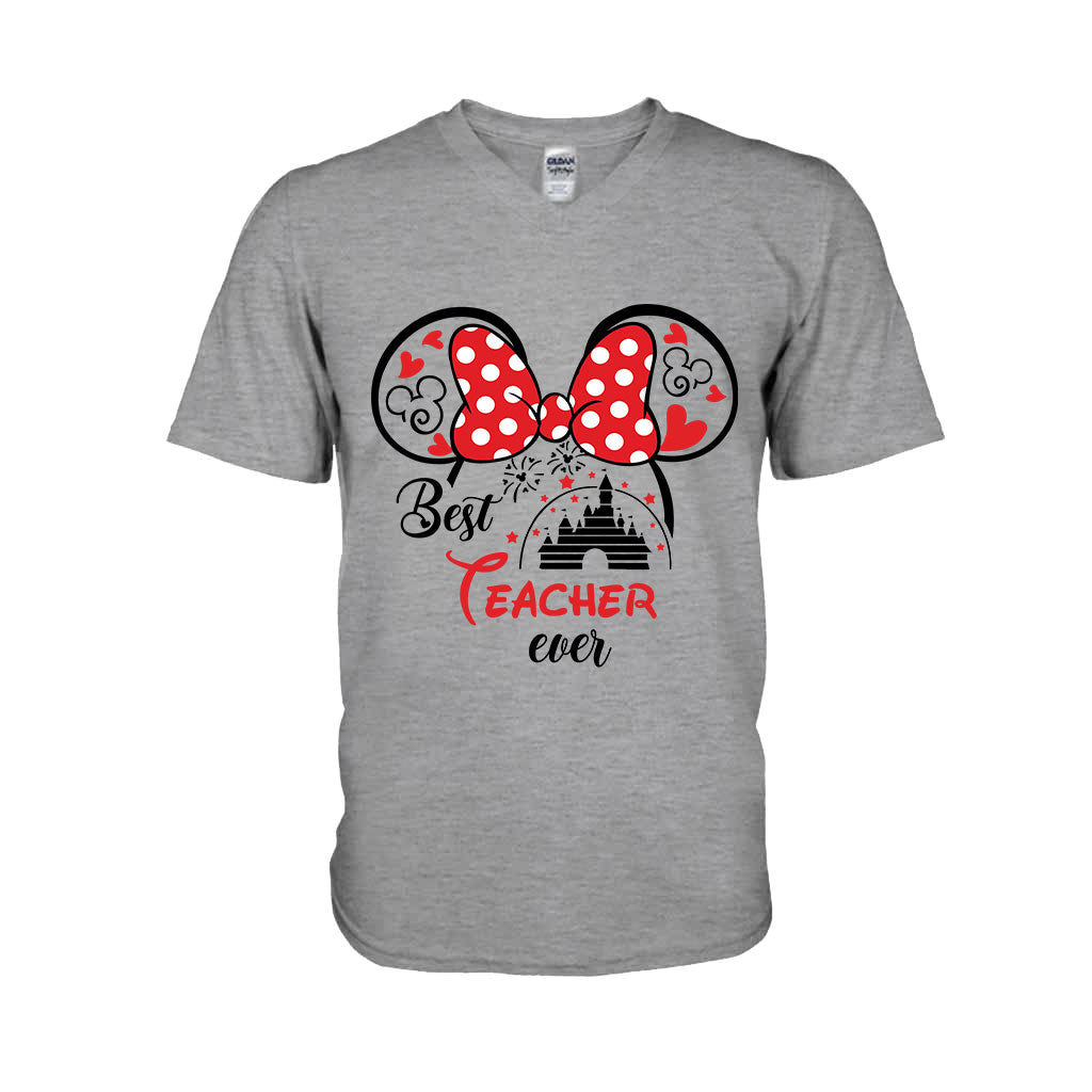 Personalized Best Teacher Ever T-Shirt & Hoodie Gift for Educators T-shirt & Hoodie GradoCreations