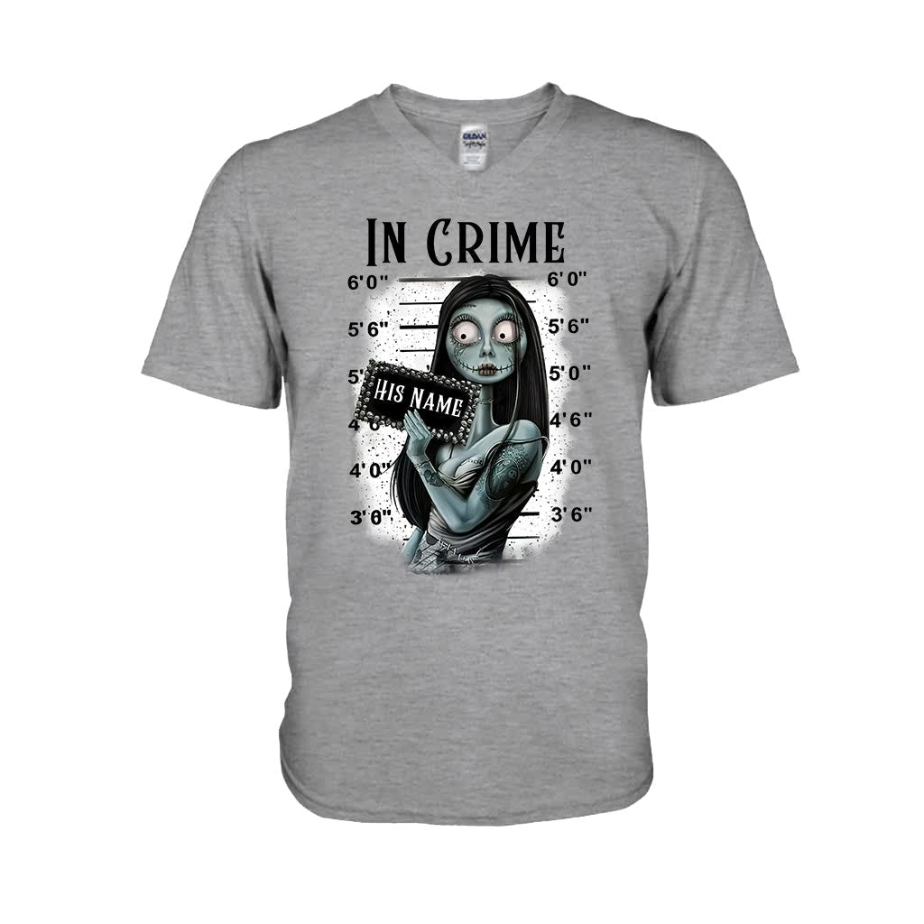 Personalized Partner In Crime T-shirt & Hoodie Gift for Couples T-shirt & Hoodie GradoCreations