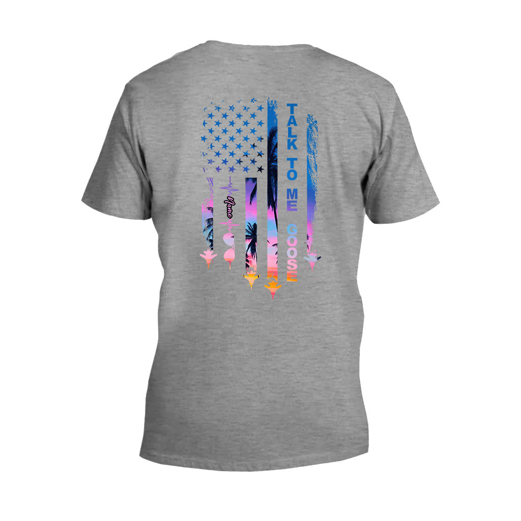 Personalized Independence Day Top Gun T-shirt and Hoodie Gift T-shirt & Hoodie GradoCreations