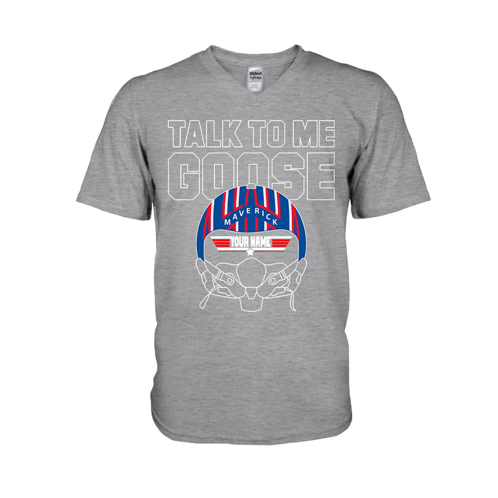Personalized Top Gun T-shirt Custom Name Gift Idea T-shirt & Hoodie GradoCreations