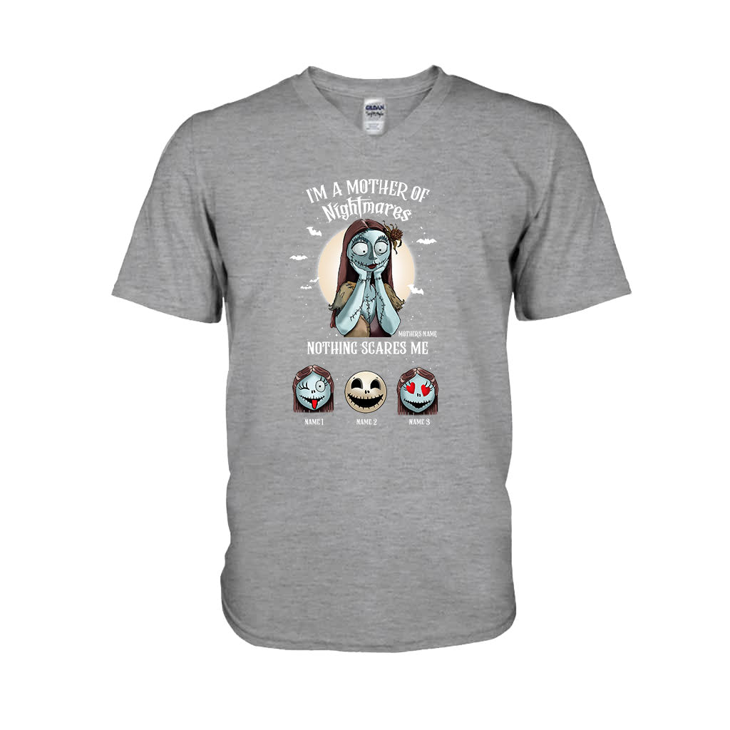 Personalized Nightmare T-shirt Hoodie for Mom Custom Name Gift T-shirt & Hoodie GradoCreations