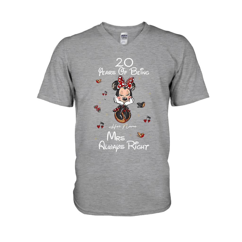 Personalized Couple T-shirt & Hoodie Custom Name Gift Idea T-shirt & Hoodie GradoCreations