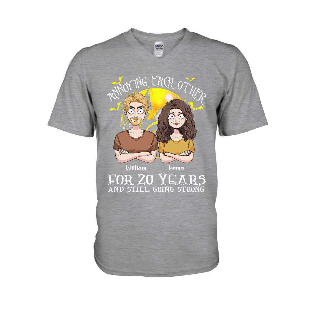 Personalized Nightmare T-shirt and Hoodie Gift for Couples T-shirt & Hoodie GradoCreations