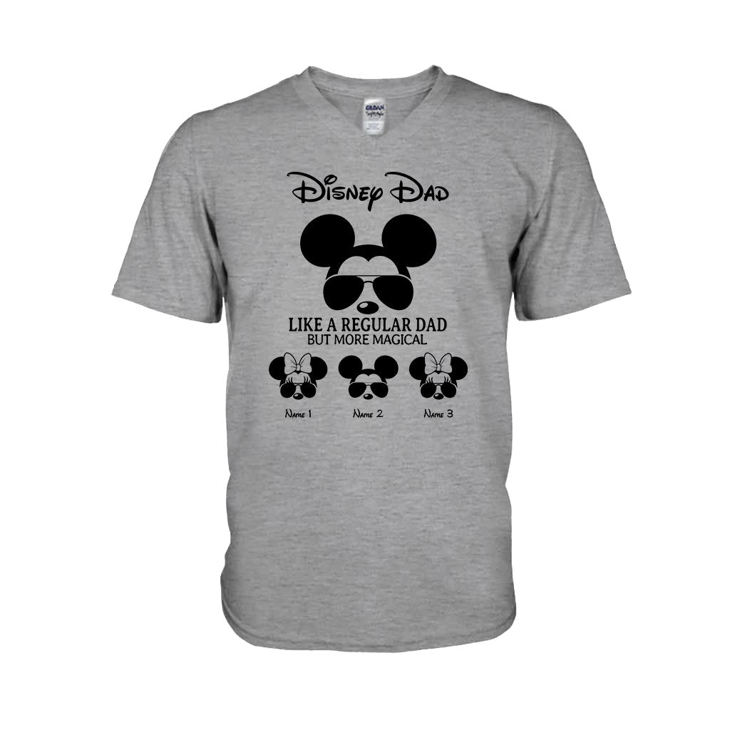 Personalized Magical Dad Mouse T-shirt & Hoodie Gift for Father's Day T-shirt & Hoodie GradoCreations