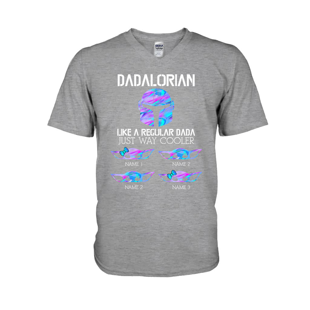 Personalized Dadalorian T-shirt & Hoodie Gift for Dad T-shirt & Hoodie GradoCreations