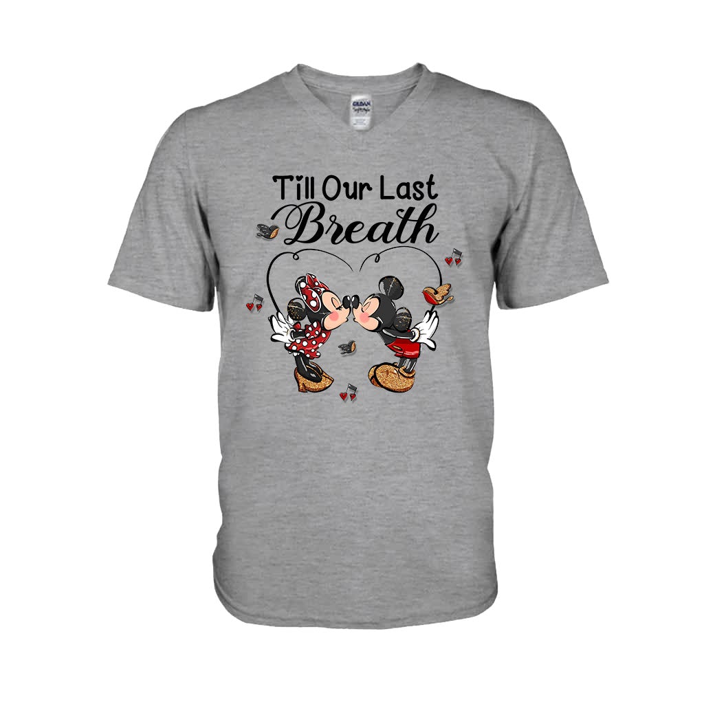 Personalized Mouse T-shirt & Hoodie Couple Gift Vows for Wedding Anniversary T-shirt & Hoodie GradoCreations