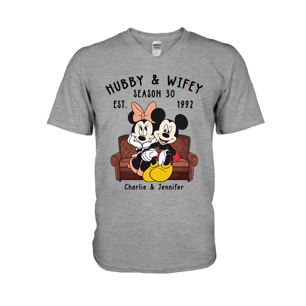 Personalized Couple Mouse T-shirt & Hoodie Gift for Anniversaries T-shirt & Hoodie GradoCreations