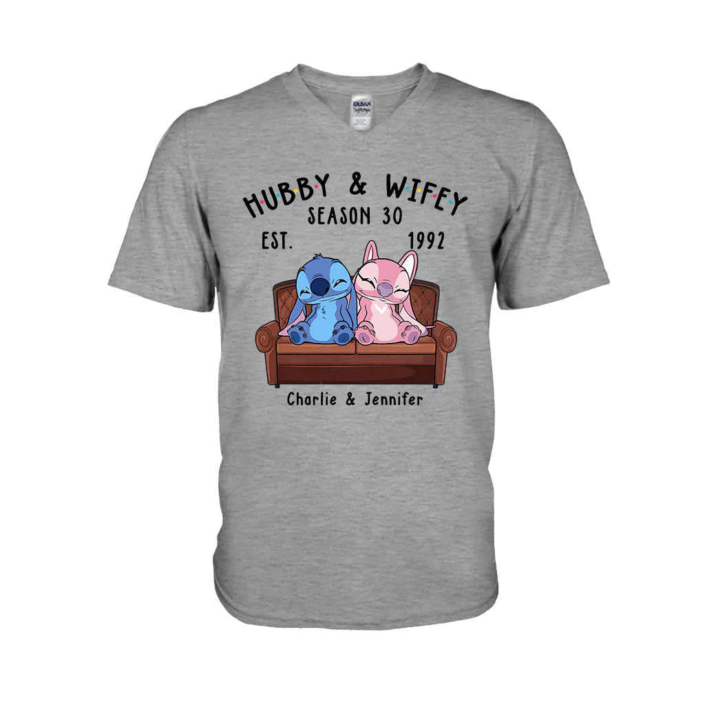 Personalized Couple Ohana T-shirt & Hoodie Custom Gift T-shirt & Hoodie GradoCreations