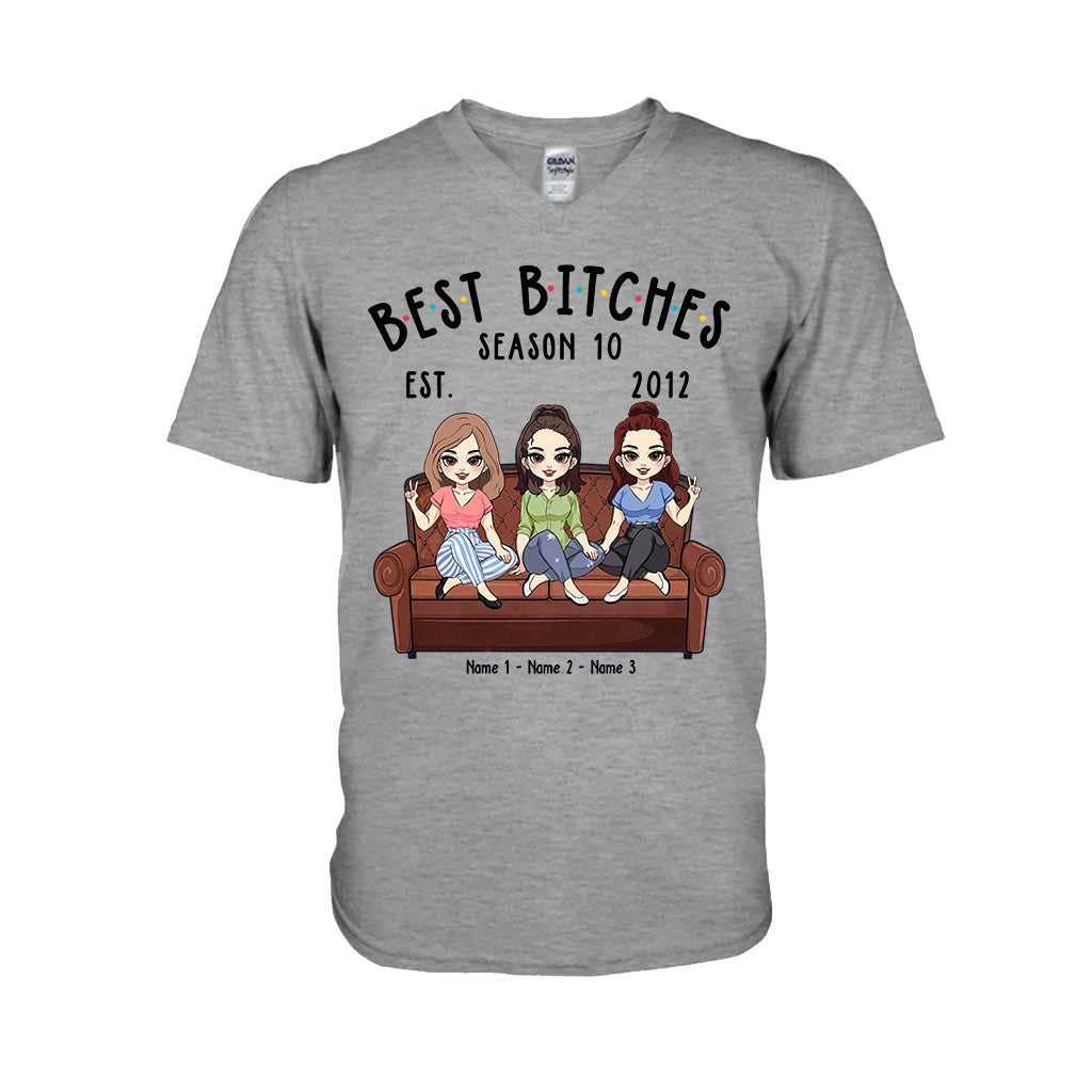 Personalized Bestie T-shirt and Hoodie Gift for Friends T-shirt & Hoodie GradoCreations
