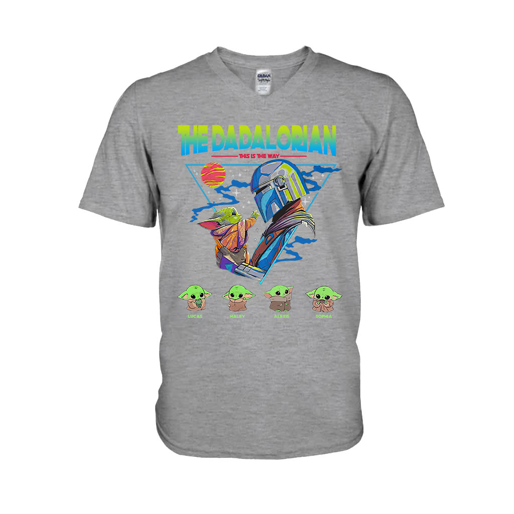 Personalized Father's Day T-shirt & Hoodie The DADALORIAN Gift for Dad T-shirt & Hoodie GradoCreations