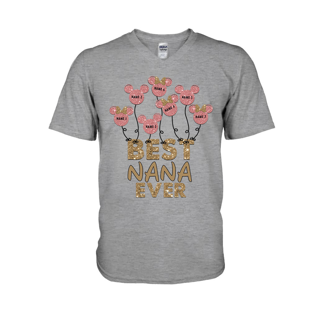 Personalized Mother's Day Mouse T-Shirt & Hoodie Gift for Nana T-shirt & Hoodie GradoCreations