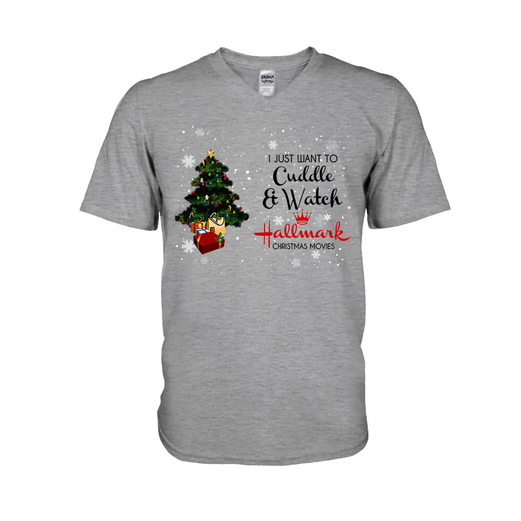 Personalized Christmas T-shirt & Hoodie for Cuddle Lovers T-shirt & Hoodie GradoCreations