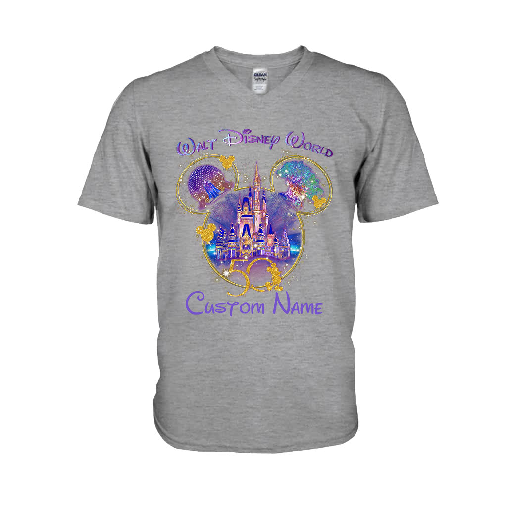 Personalized Christmas Mouse T-shirt & Hoodie Custom Name Gift T-shirt & Hoodie GradoCreations