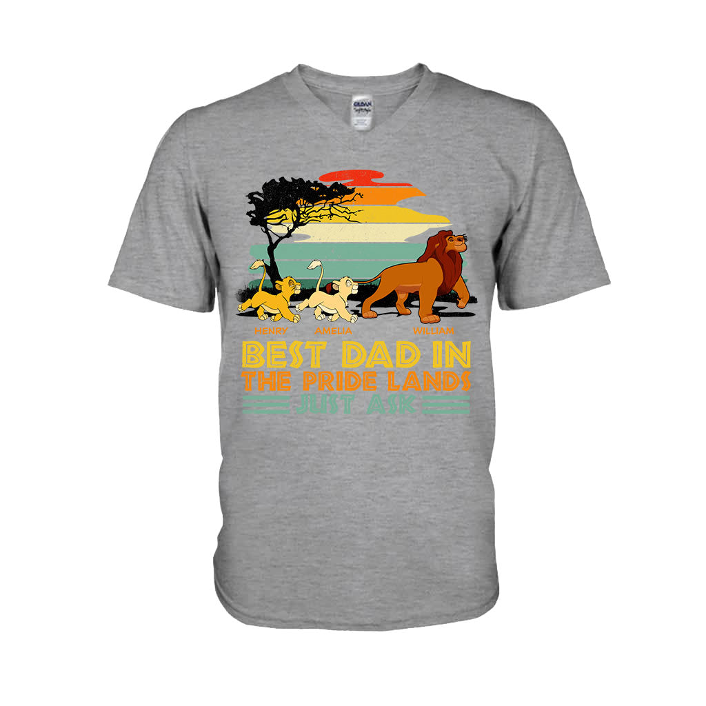 Personalized Best Dad T-Shirt & Hoodie for Father's Day Gift T-shirt & Hoodie GradoCreations