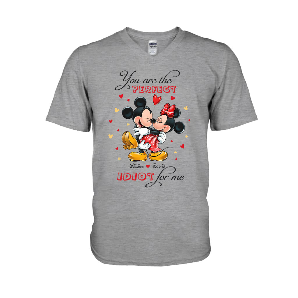 Personalized Mickey Mouse Couple T-shirt & Hoodie Gift T-shirt & Hoodie GradoCreations