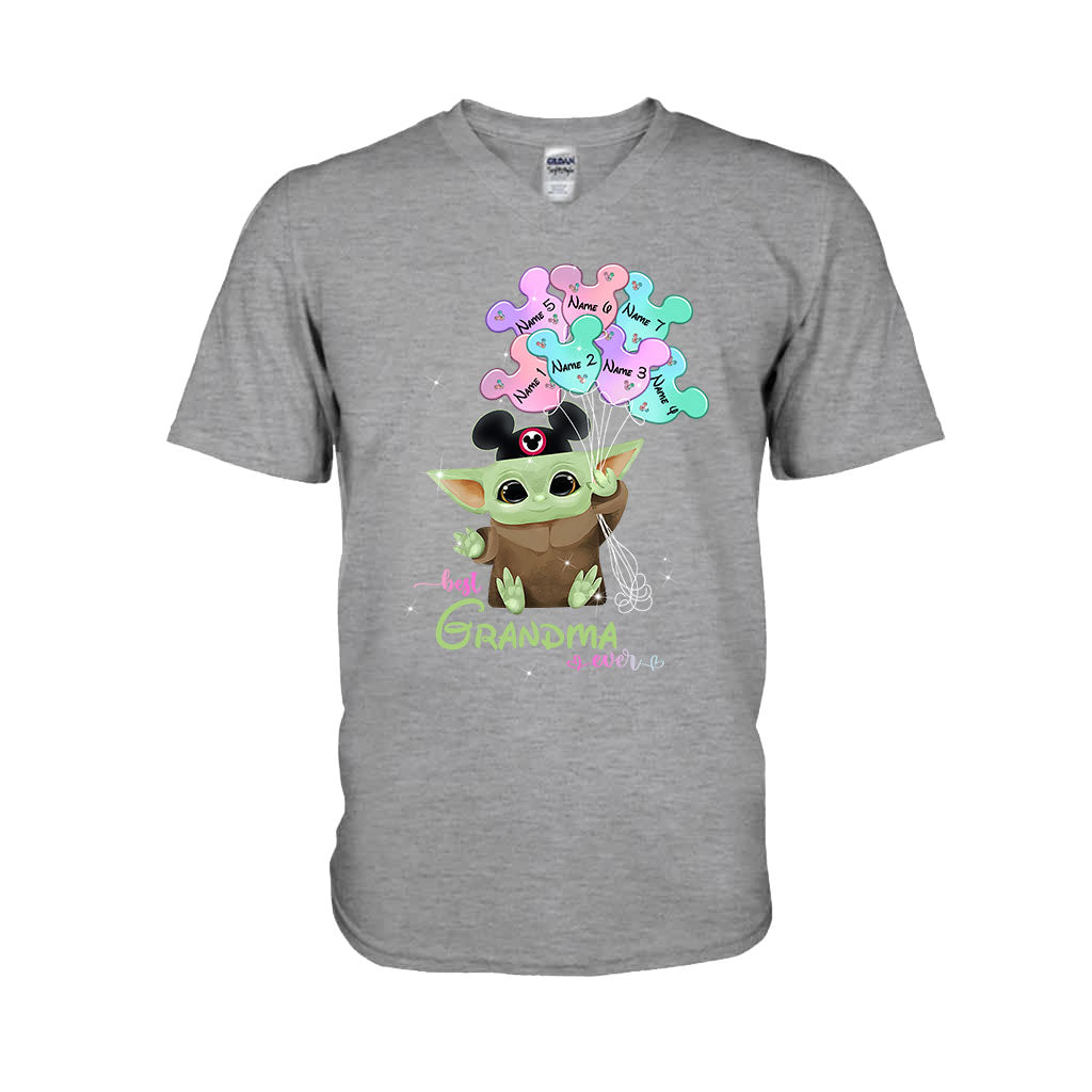 Personalized Best Grandma Ever T-shirt & Hoodie Gift for Mother's Day T-shirt & Hoodie GradoCreations