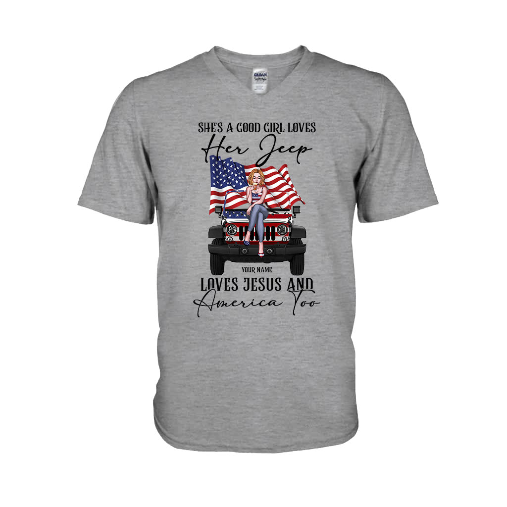 Personalized Independence Day T-shirt and Hoodie Custom Name | GradoCreations T-shirt & Hoodie GradoCreations