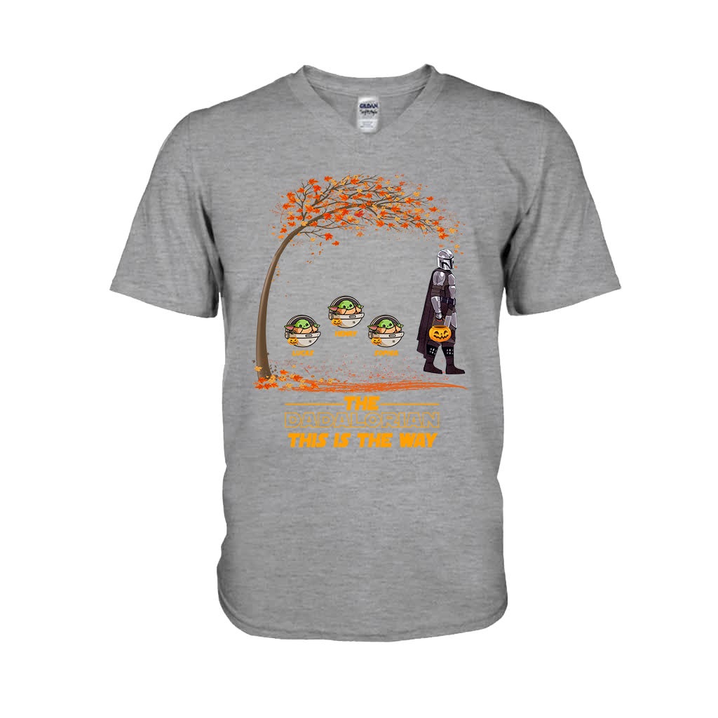 Personalized Halloween T-shirt & Hoodie The DADALORIAN Gift for Kids T-shirt & Hoodie GradoCreations