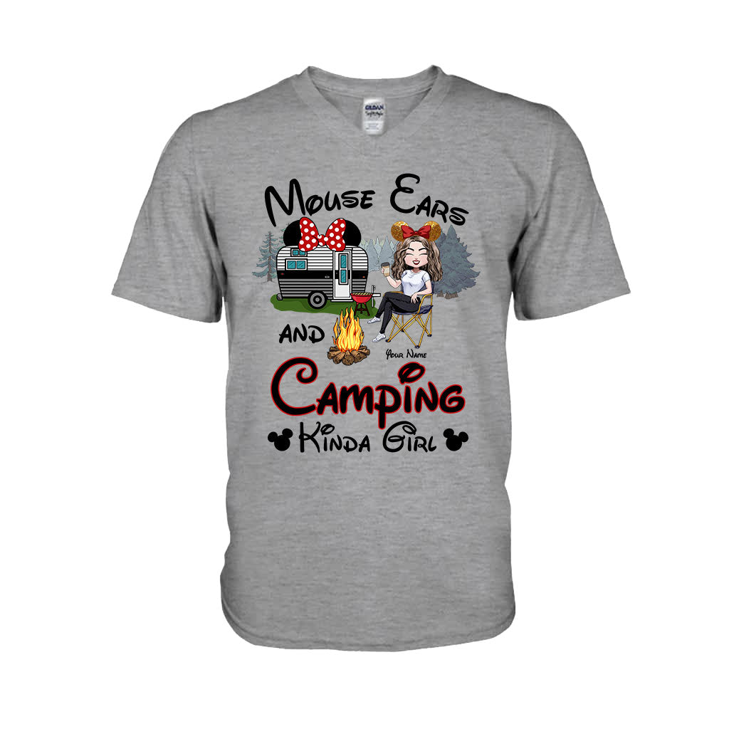Personalized Camping Kinda Girl T-shirt Hoodie Custom Gift T-shirt & Hoodie GradoCreations