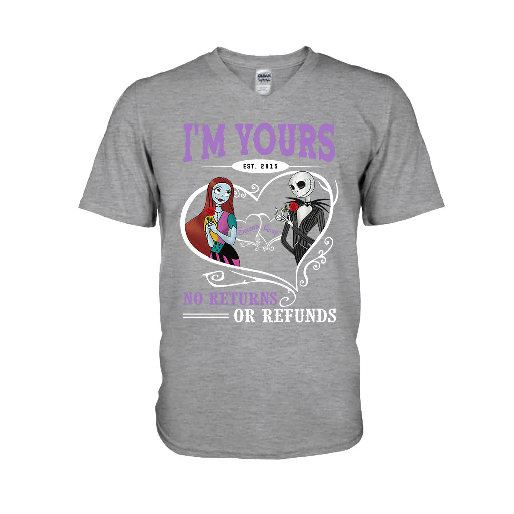 Personalized I'm Yours No Returns Nightmare T-Shirt & Hoodie Gift T-shirt & Hoodie GradoCreations