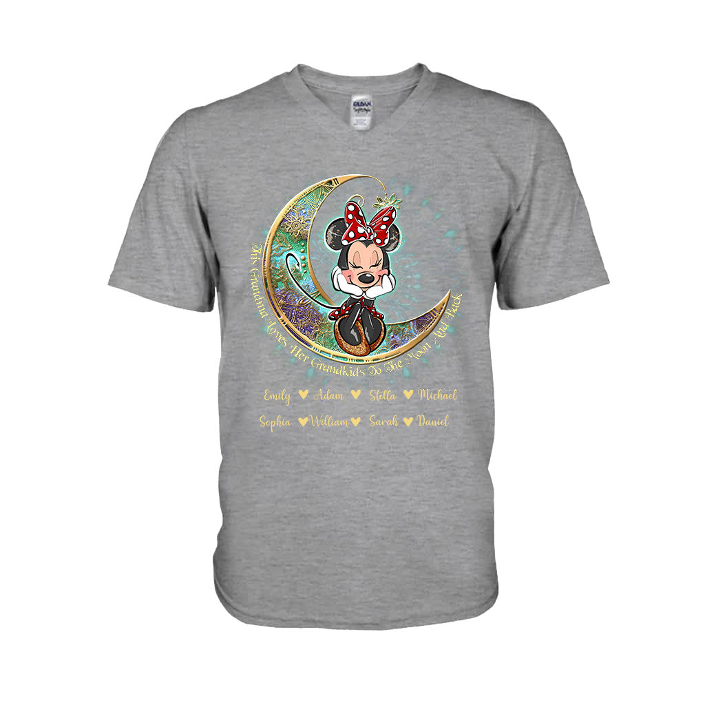 Personalized Grandma Mouse T-shirt & Hoodie Gift for Grandkids T-shirt & Hoodie GradoCreations