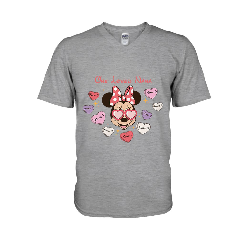 Personalized Valentine's Grandma T-Shirt & Hoodie Gift for Nana T-shirt & Hoodie GradoCreations