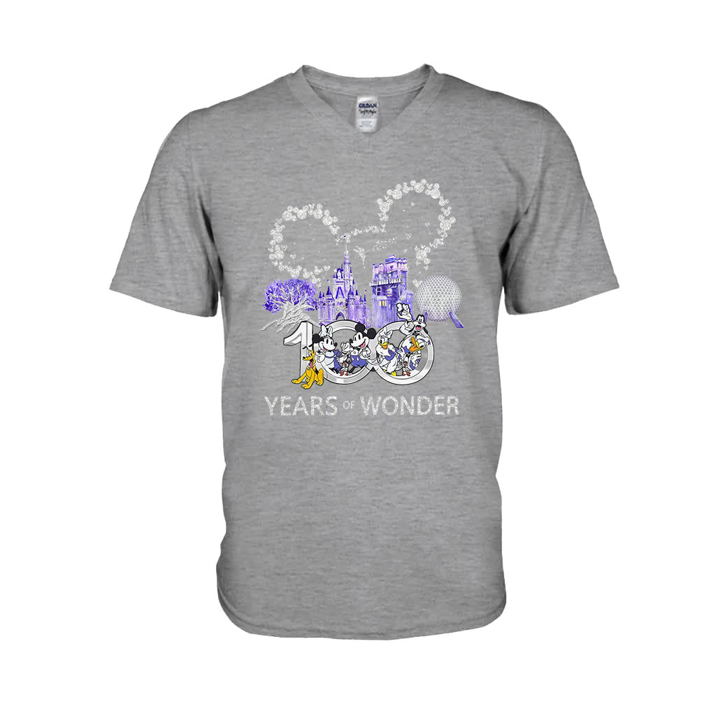 100 Years of Wonder T-shirt & Hoodie for Disney Fans T-shirt & Hoodie GradoCreations