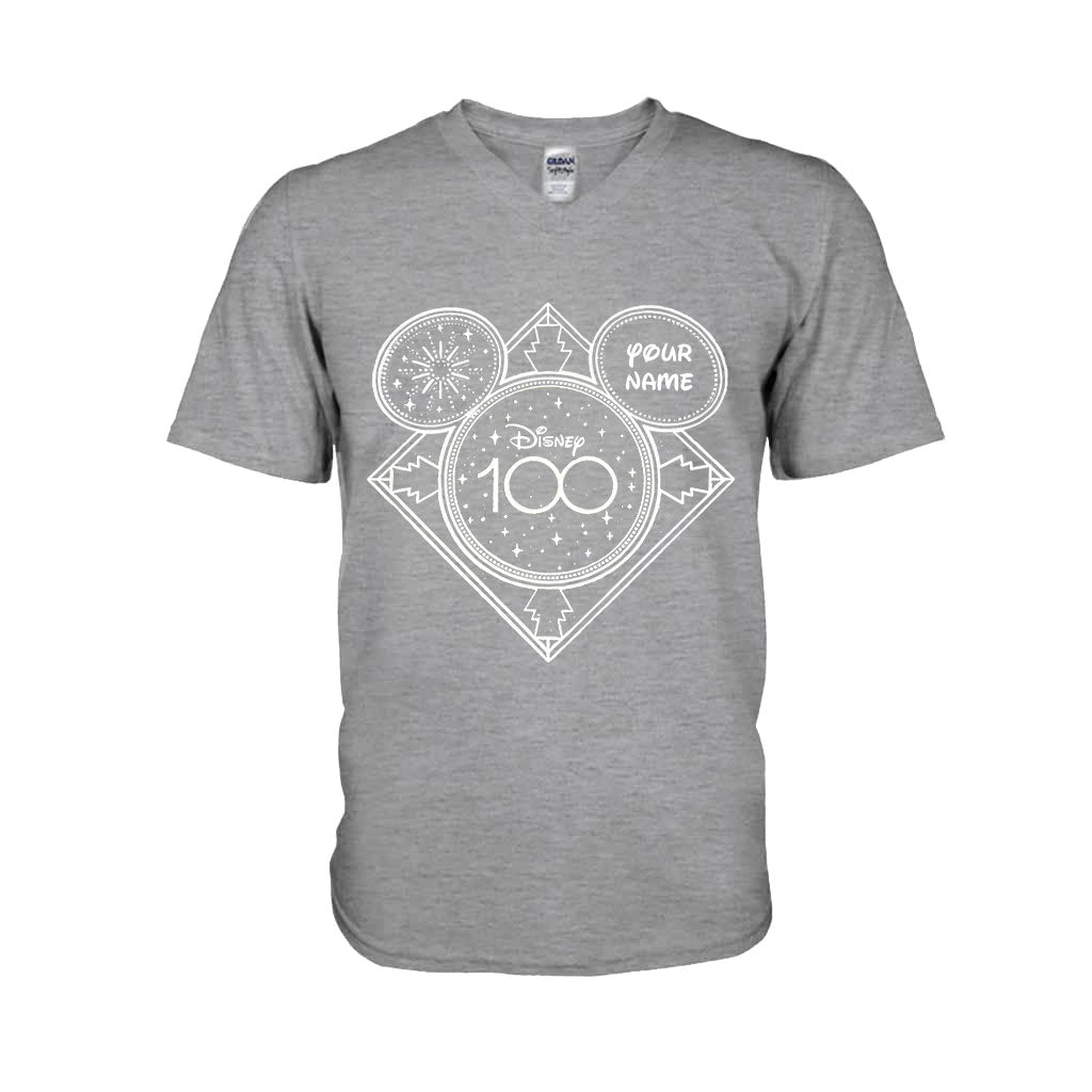 Personalized Disney 100 Celebration T-shirt & Hoodie for Kids & Adults T-shirt & Hoodie GradoCreations