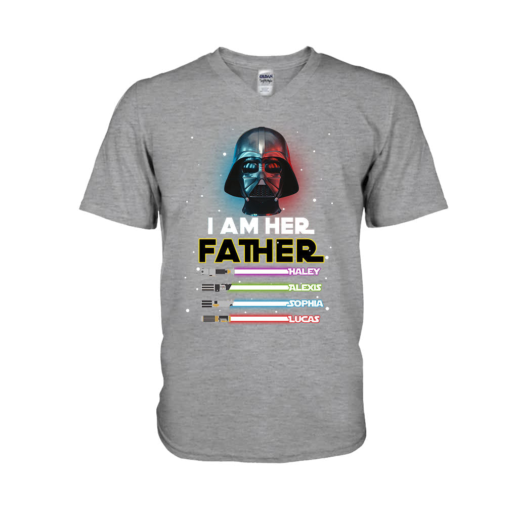 Personalized I Am Their Father T-shirt and Hoodie for Dad T-shirt & Hoodie GradoCreations