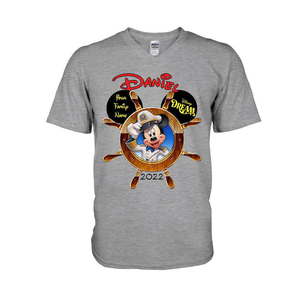 Personalized Mickey Mouse Ears Cruise T-shirt & Hoodie Gift for Family T-shirt & Hoodie GradoCreations