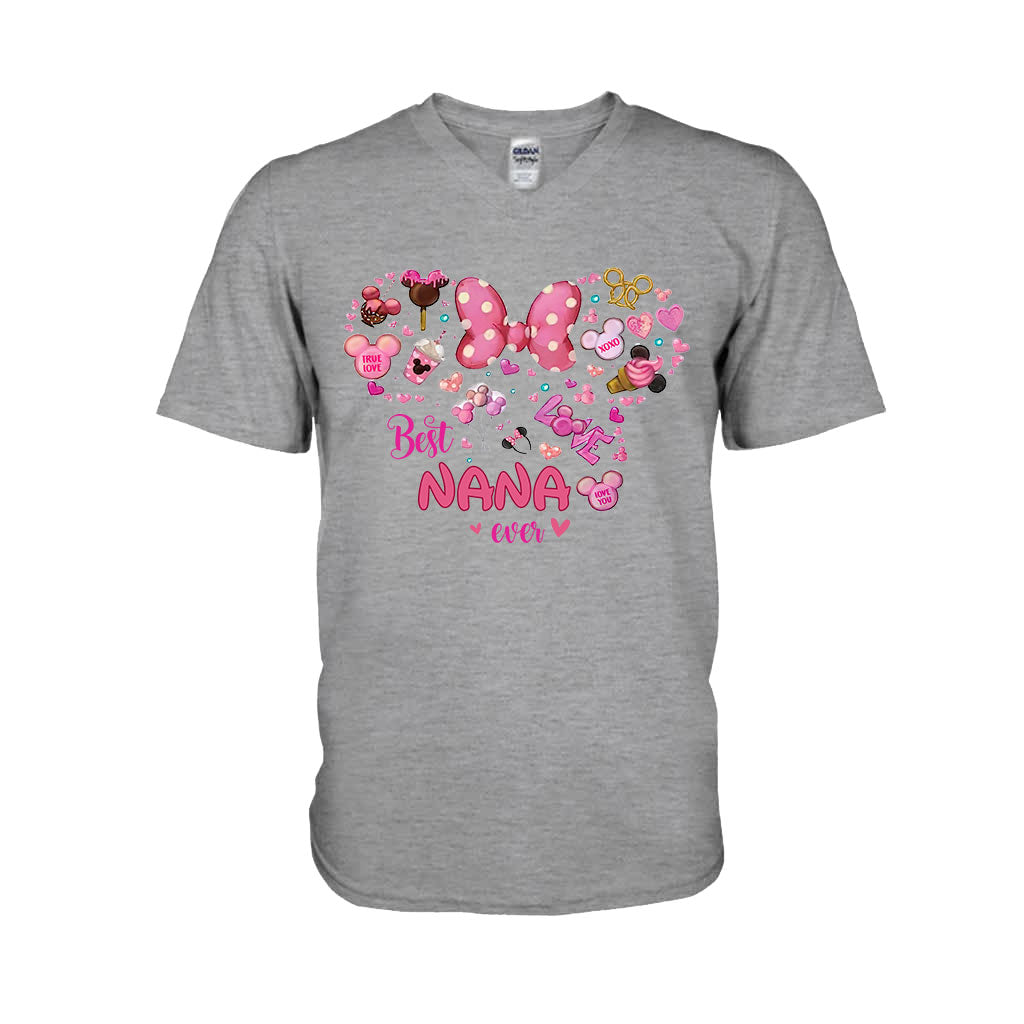 Personalized Best Nana Ever T-shirt & Hoodie Gift for Grandma T-shirt & Hoodie GradoCreations