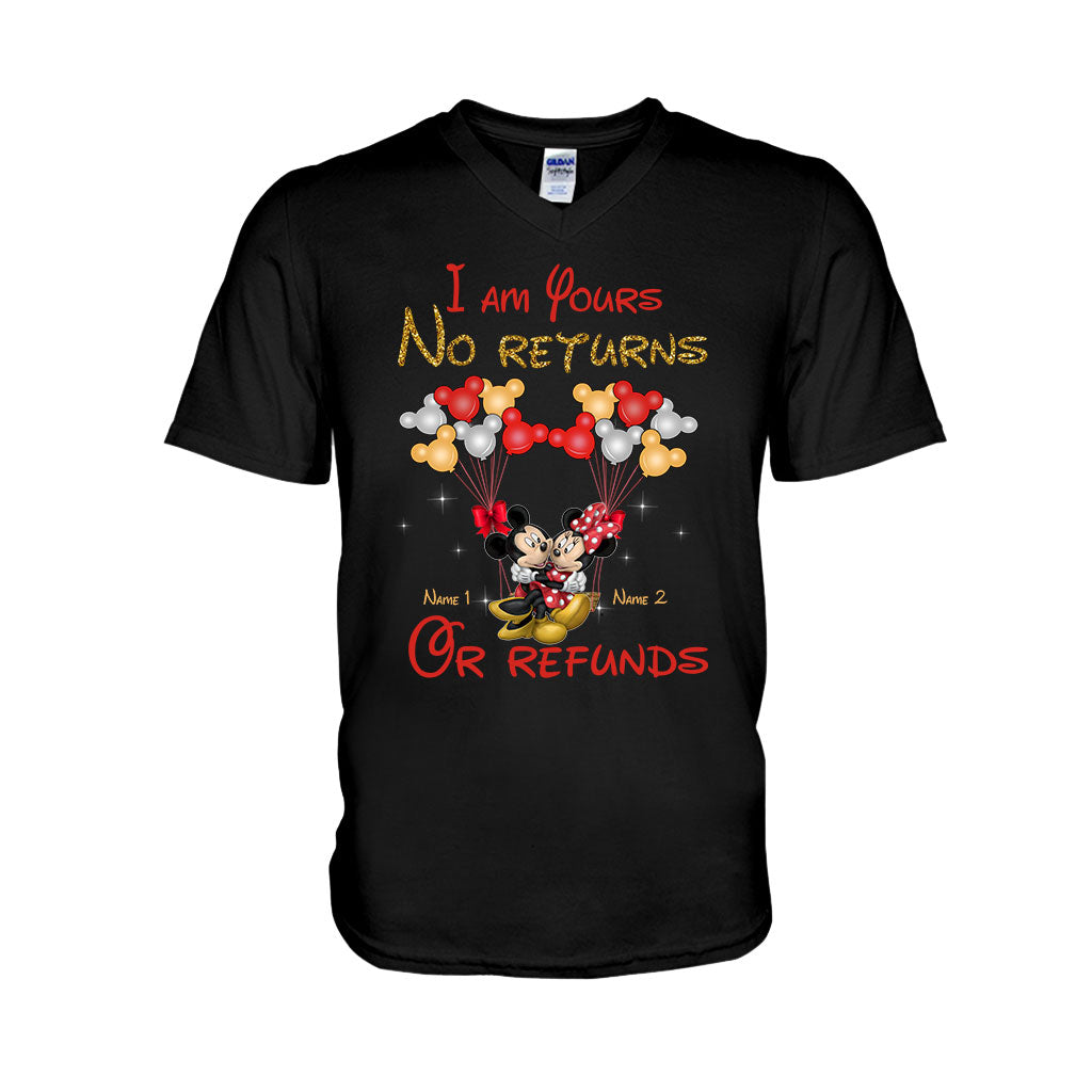 Personalized Couple T-Shirt & Hoodie with Custom Names Gift T-shirt & Hoodie GradoCreations
