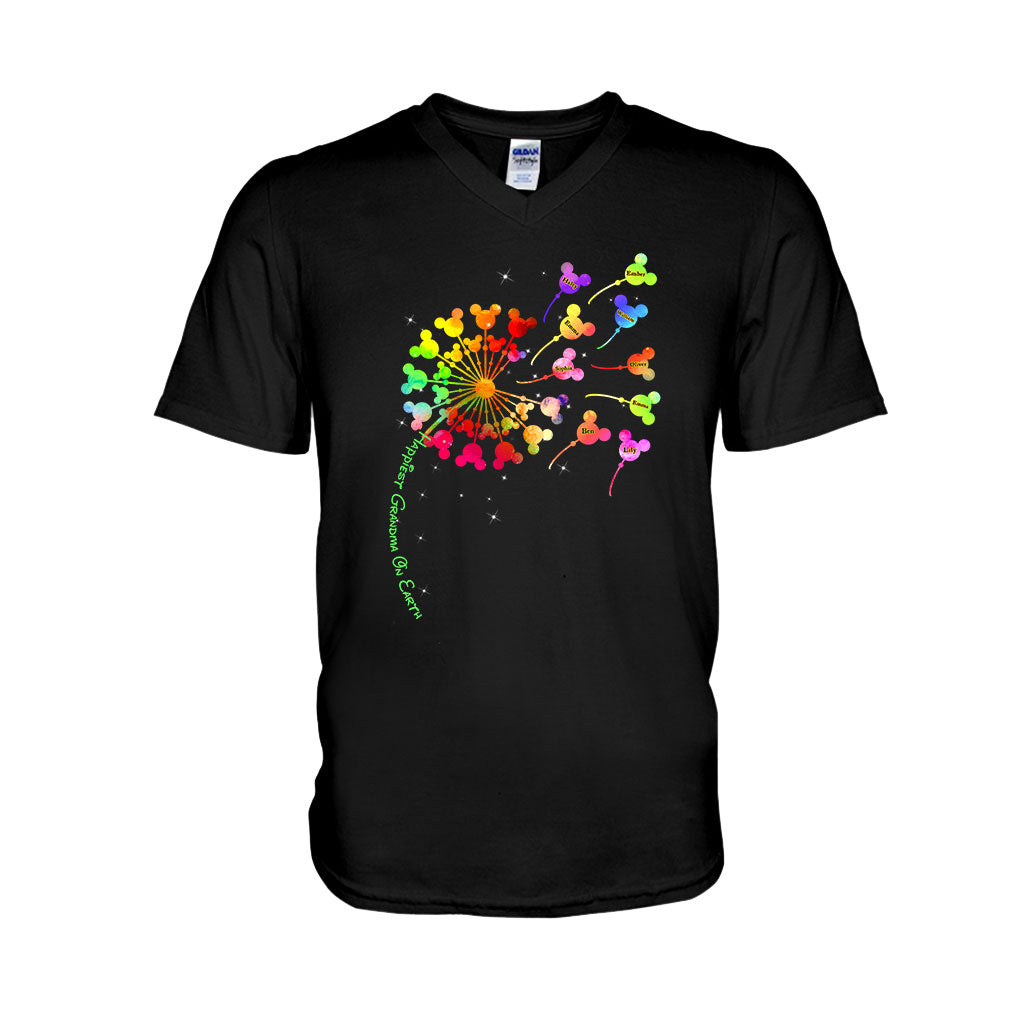 Personalized Happiest Grandma T-Shirt and Hoodie Gift T-shirt & Hoodie GradoCreations