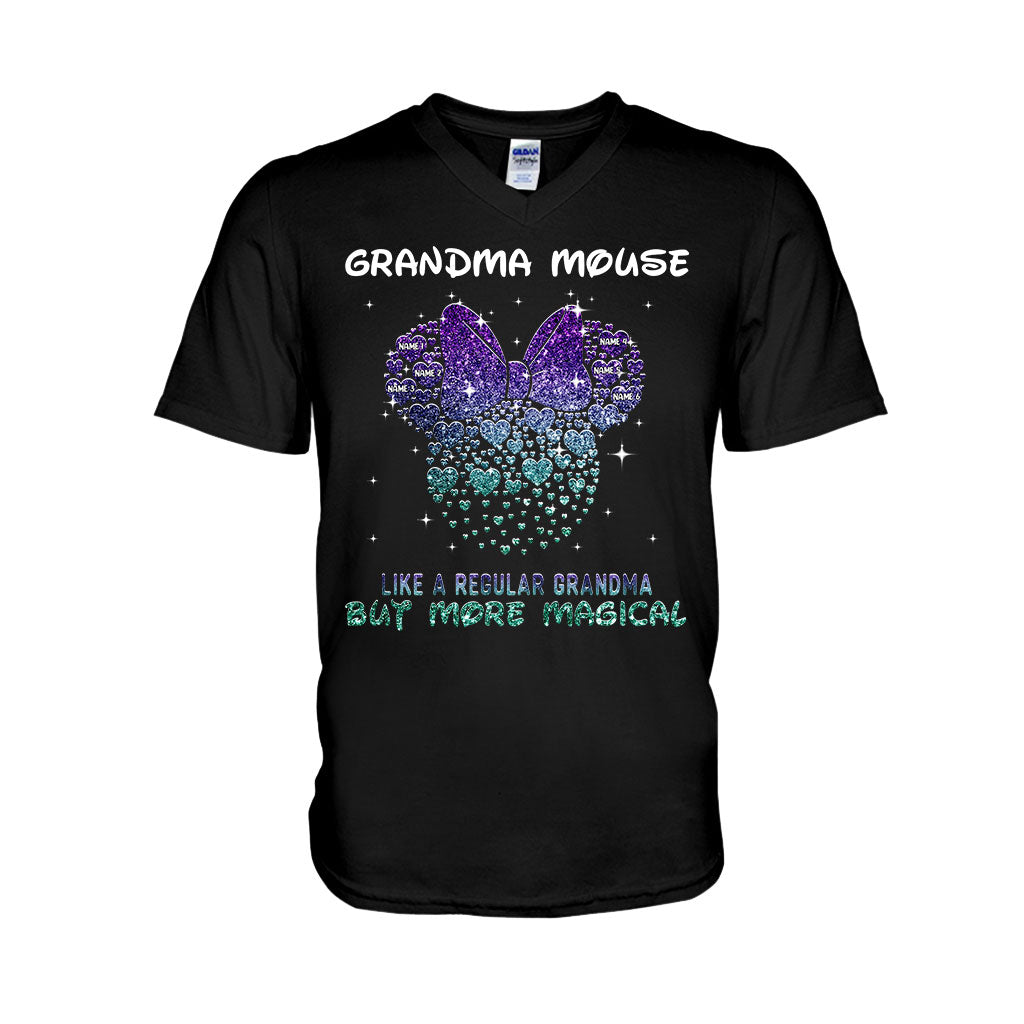 Personalized Grandma Mouse T-Shirt Hoodie Gift for Mother's Day T-shirt & Hoodie GradoCreations