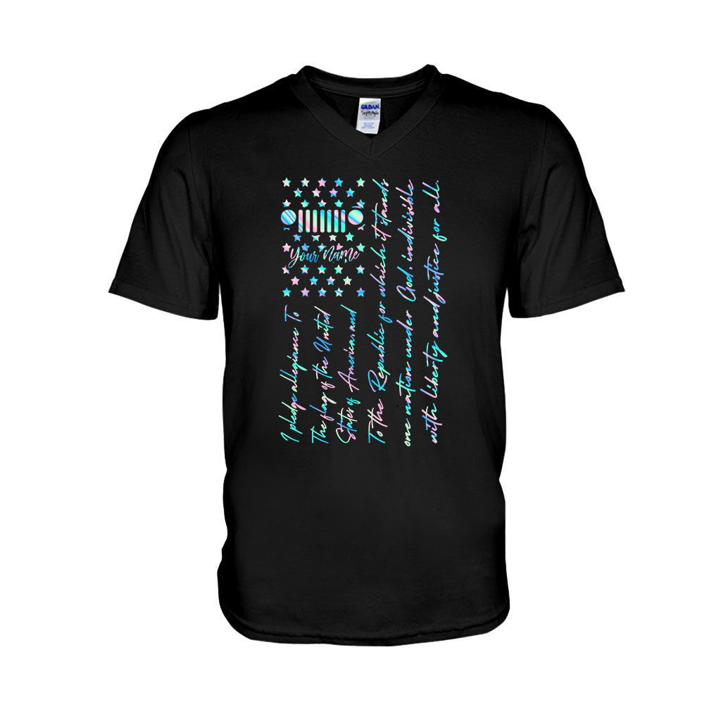 Personalized Independence Day T-shirt & Hoodie with Custom Name T-shirt & Hoodie GradoCreations
